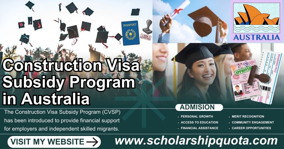 Construction Visa Subsidy Program in Australia